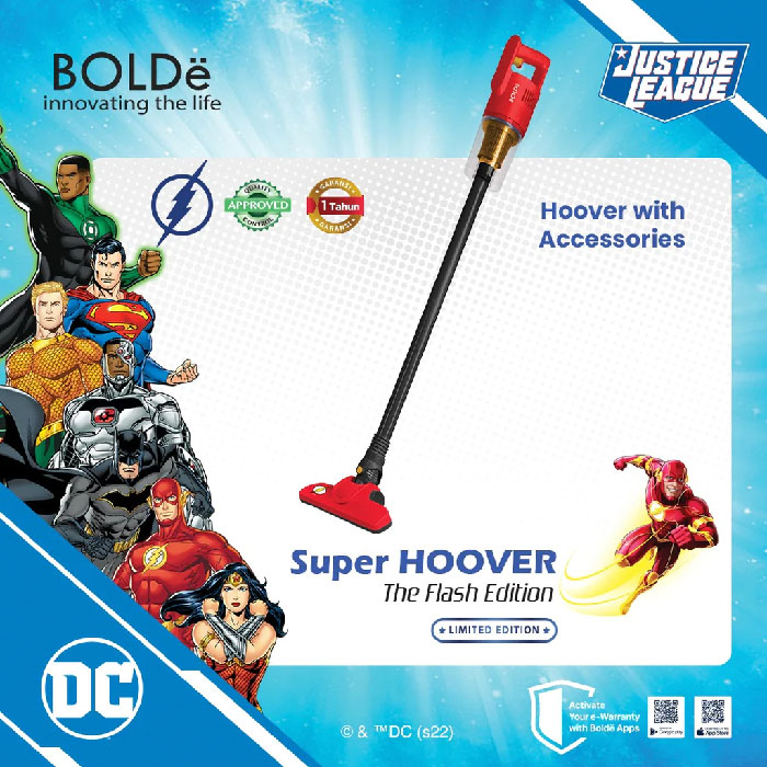 Bolde Super Hoover The Flash Edition 2in1